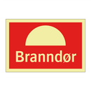 Branndør