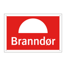 Branndør