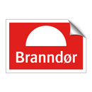 Branndør
