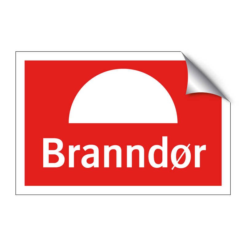Branndør