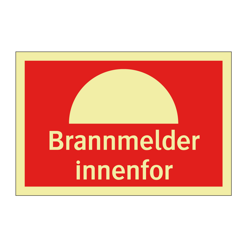 Brannmelder innenfor