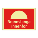 Brannslange innenfor