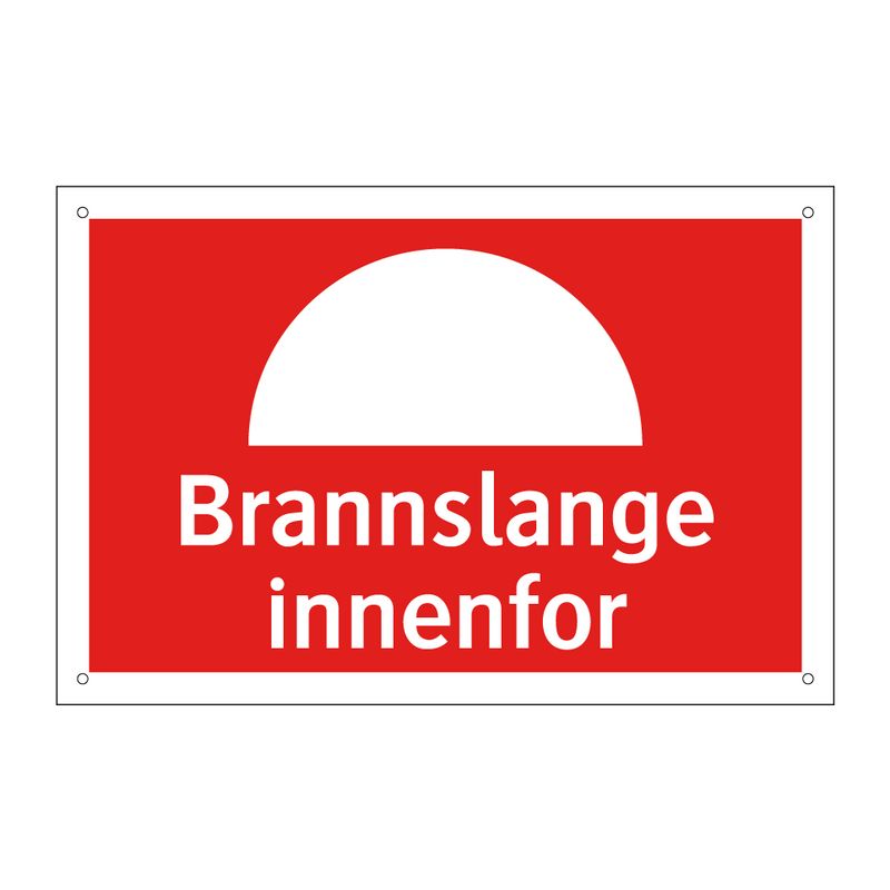 Brannslange innenfor