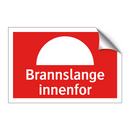 Brannslange innenfor