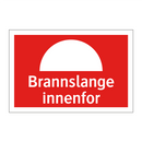 Brannslange innenfor