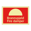 Brannspjeld Fire damper