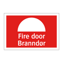 Fire door Branndør