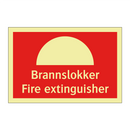 Fire extinguisher Brannslokker