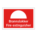 Fire extinguisher Brannslokker
