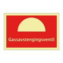 Gassavstengingsventil