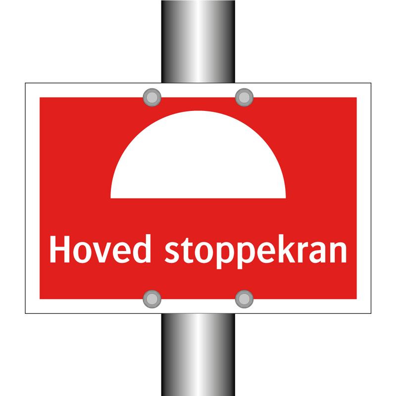 Hoved stoppekran