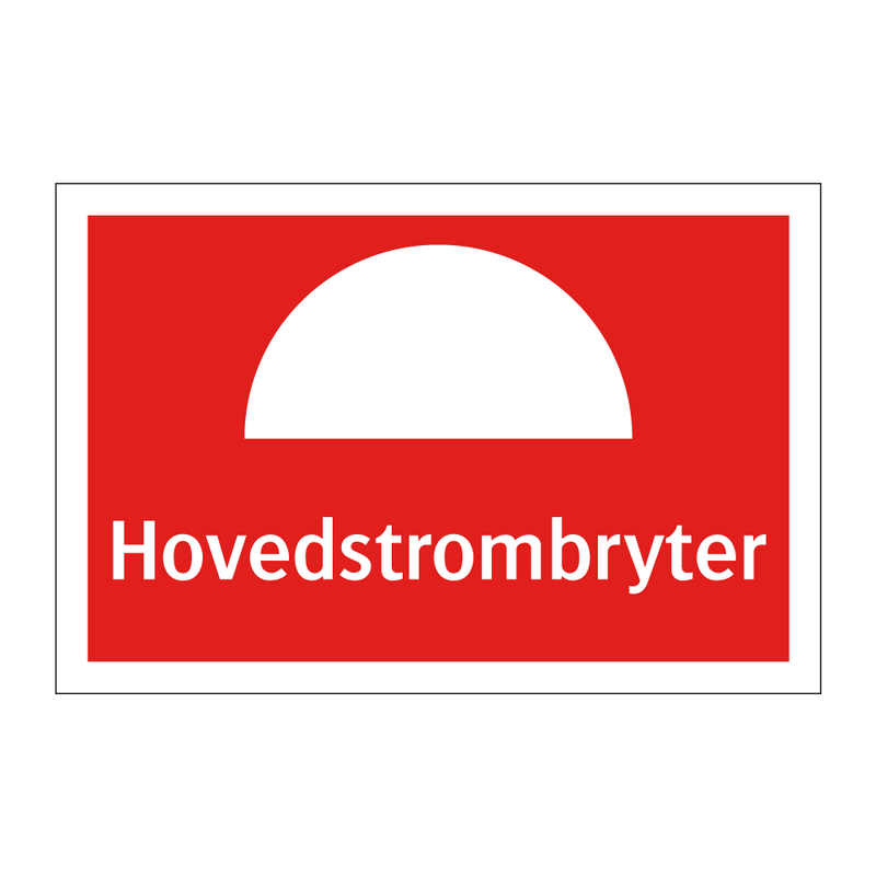 Hovedstrombryter