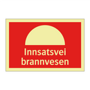 Innsatsvei brannvesen