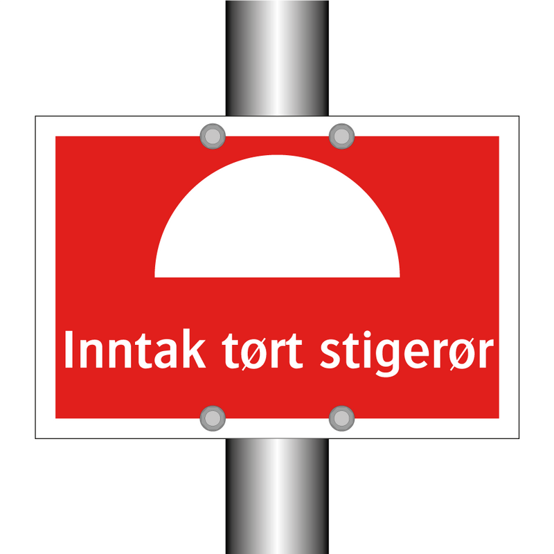 Inntak tørt stigerør & Inntak tørt stigerør & Inntak tørt stigerør & Inntak tørt stigerør