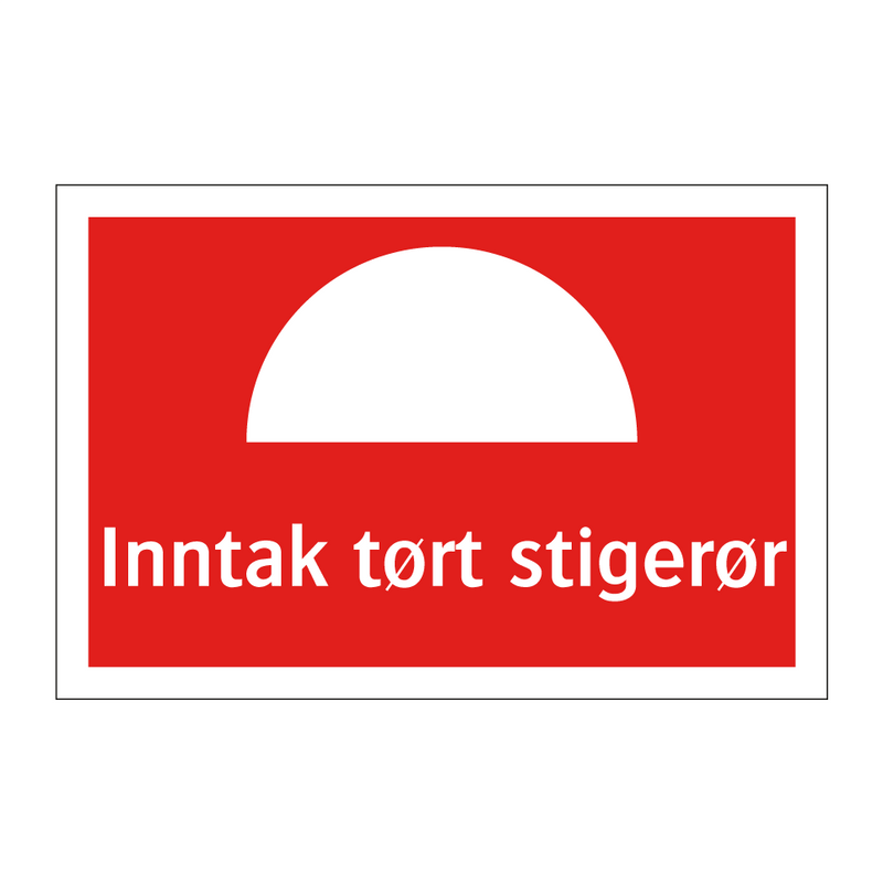 Inntak tørt stigerør & Inntak tørt stigerør & Inntak tørt stigerør & Inntak tørt stigerør