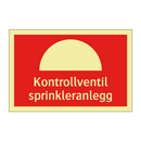 Kontrollventil sprinkleranlegg