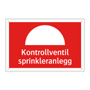 Kontrollventil sprinkleranlegg