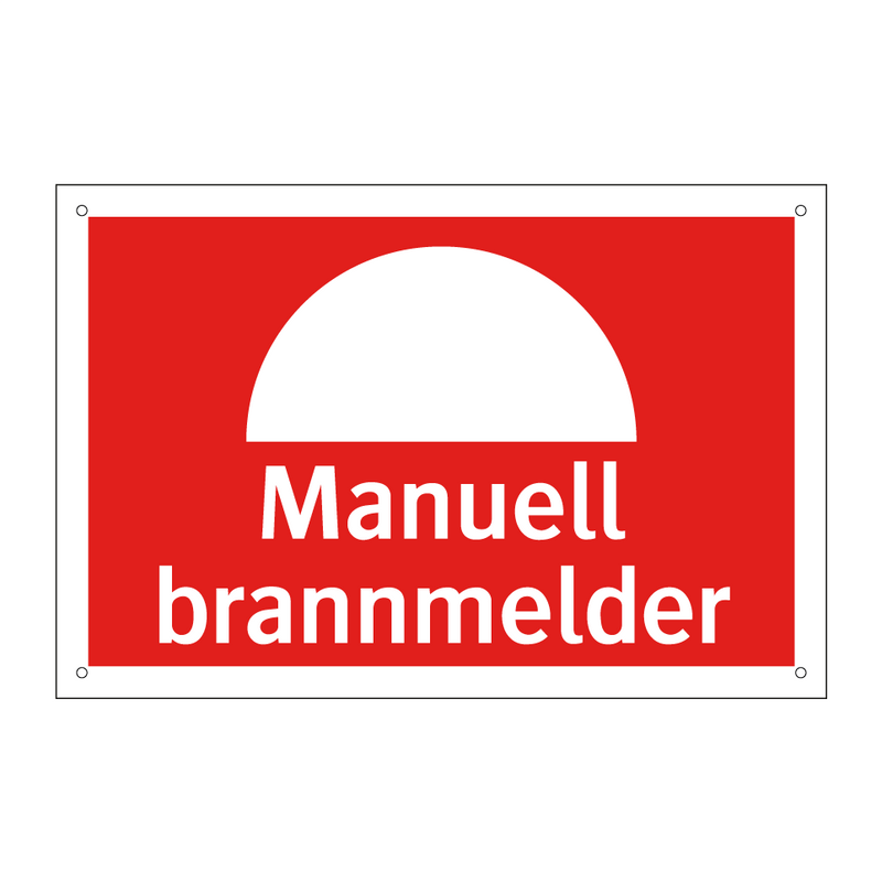 Manuell brannmelder
