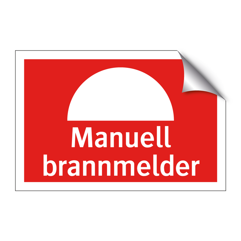 Manuell brannmelder