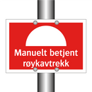 Manuelt betjent røykavtrekk
