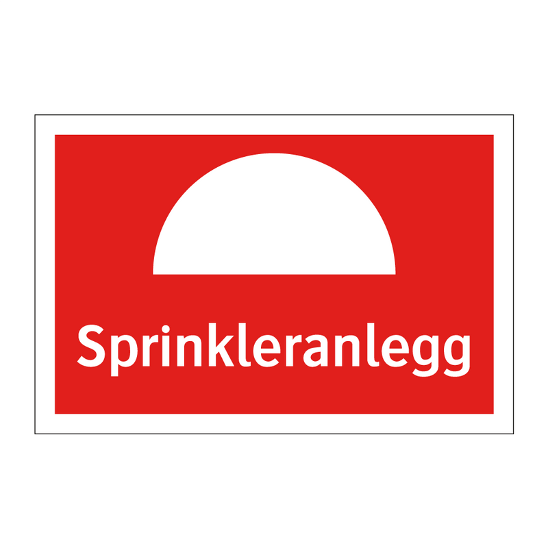Sprinkleranlegg
