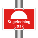 Stigeledning uttak