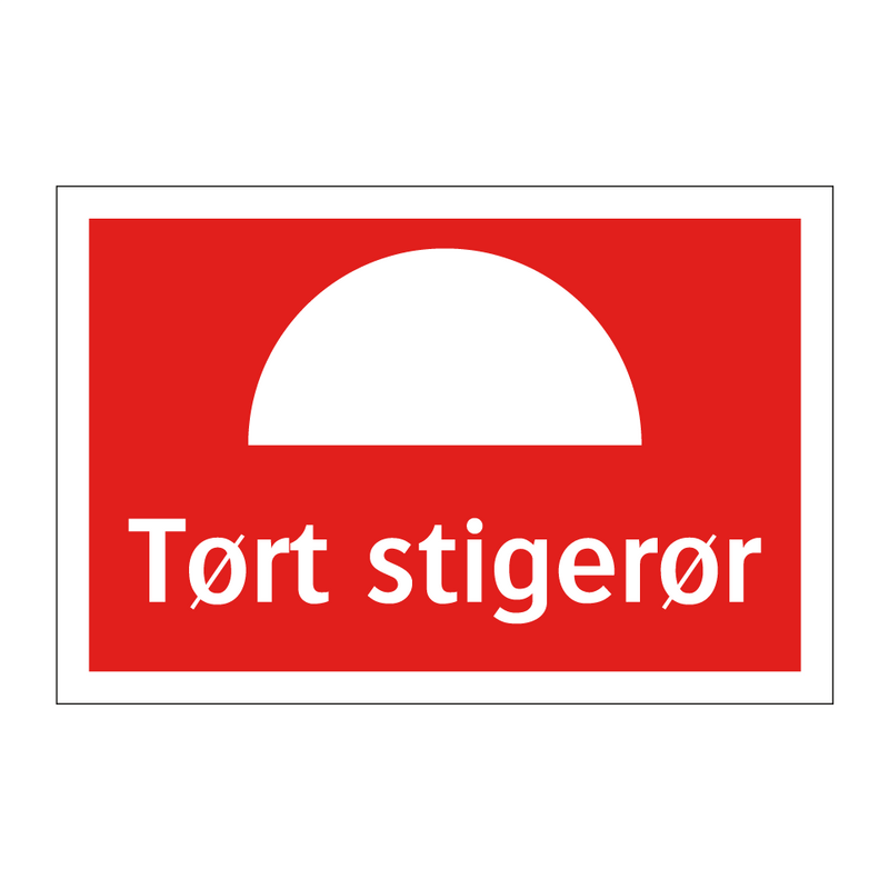 Tørt stigerør