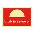 Uttak tort stigerør