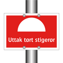 Uttak tort stigerør