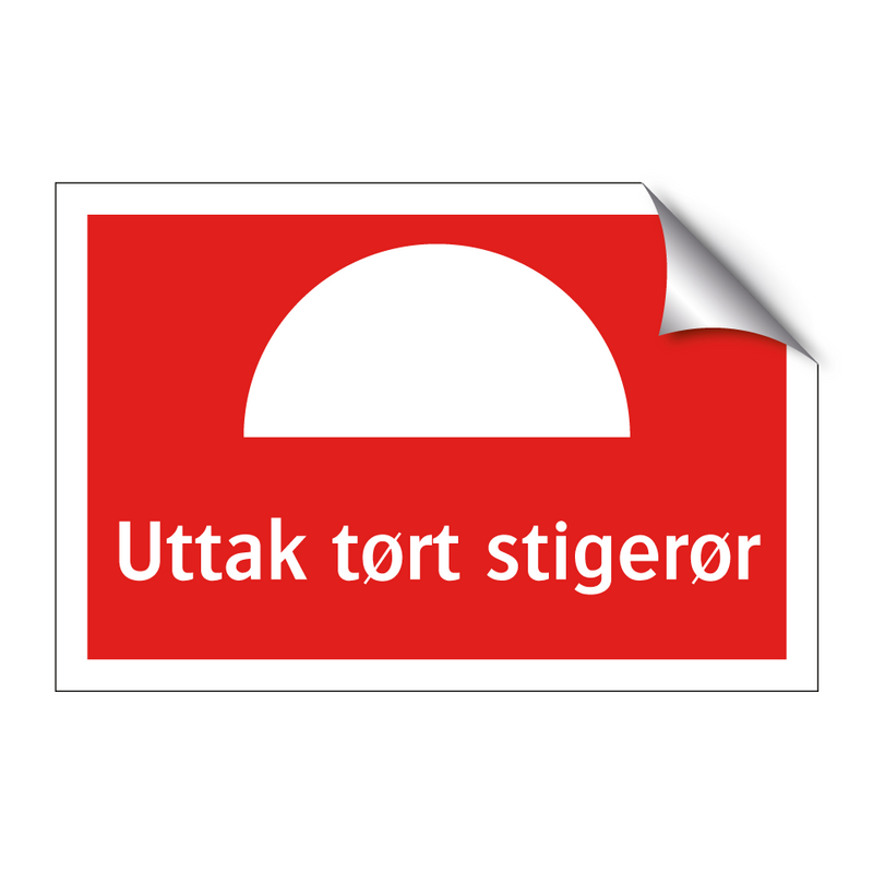 Uttak tort stigerør