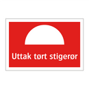 Uttak tort stigerør