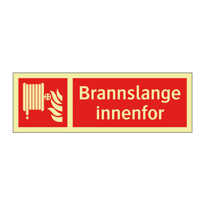 Brannslange innenfor