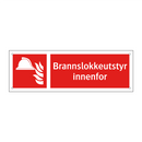 Brannslokkeutstyr innenfor