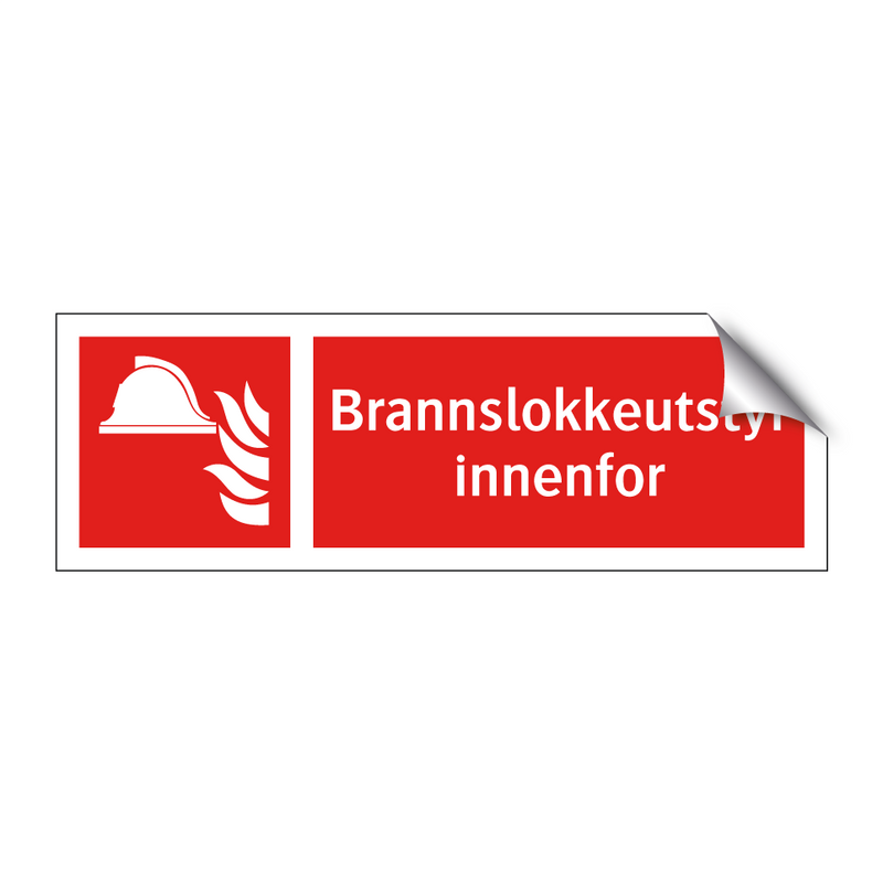 Brannslokkeutstyr innenfor