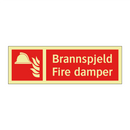 Brannspjeld Fire damper