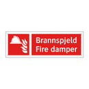 Brannspjeld Fire damper