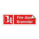 Fire door Branndør