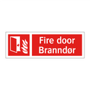 Fire door Branndør