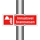 Innsatsvei brannvesen