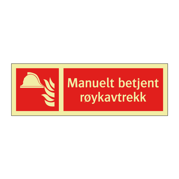 Manuelt betjent røykavtrekk & Manuelt betjent røykavtrekk & Manuelt betjent røykavtrekk