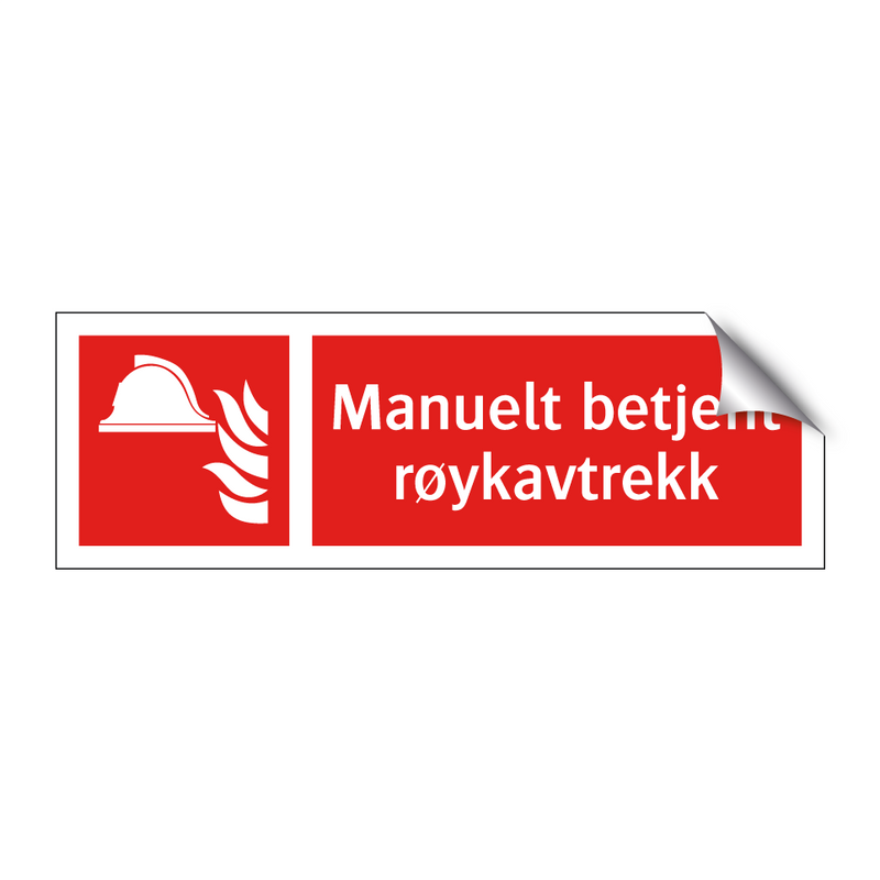 Manuelt betjent røykavtrekk