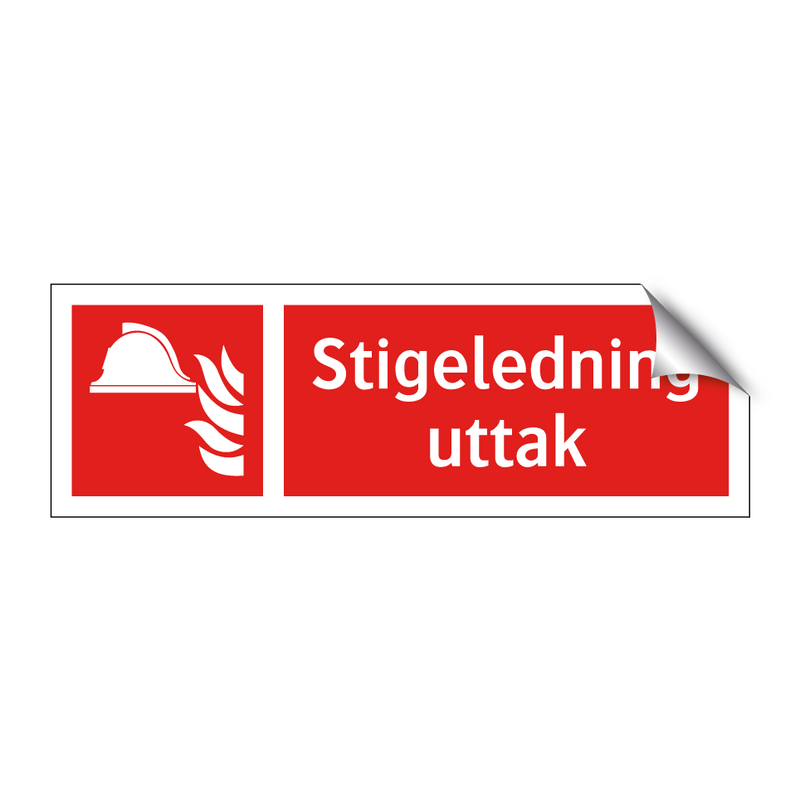 Stigeledning uttak