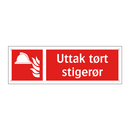 Uttak tort stigerør