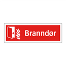 Branndør