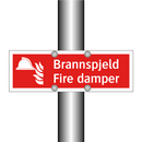 Brannspjeld Fire damper