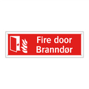 Fire door Branndør