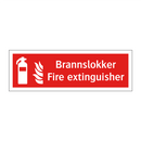 Fire extinguisher Brannslokker