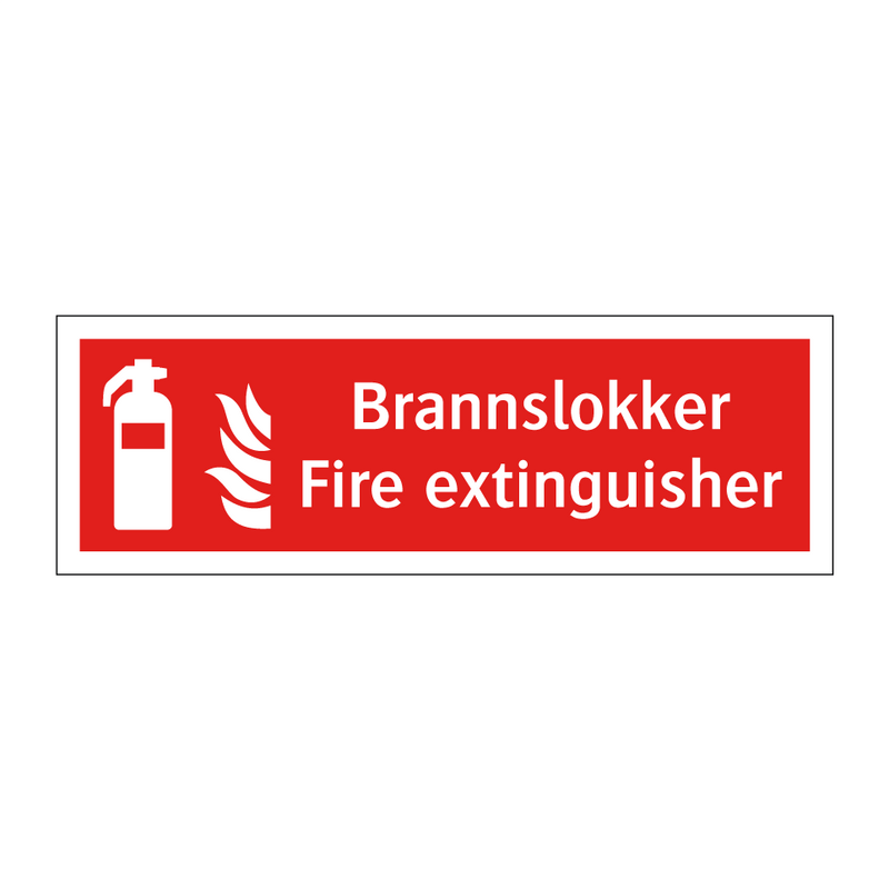 Fire extinguisher Brannslokker & Fire extinguisher Brannslokker & Fire extinguisher Brannslokker