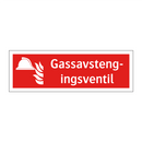 Gassavstengingsventil