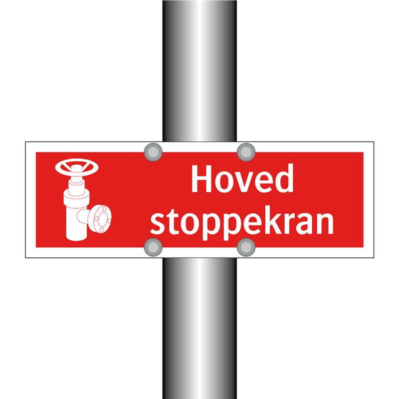 Hoved stoppekran
